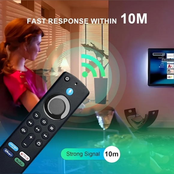 Remote Control with Voice (L5B83G) for AMZ Smart TV Stick (2nd & 3rd Gen, Lite - Picture 5 of 9